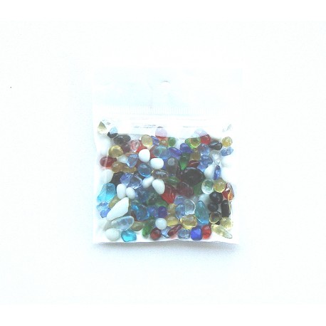 PIERRES MULTICOLORES POUR INCLUSION