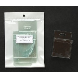 BOITES D'EMBALLAGE TRANSPARENTES 10 PIECES