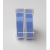 RUBAN POUR ETIQUETEUSE EMBOSSEUSE E 202 BLEU CLAIR