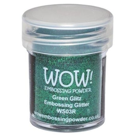 WOW POWDER ARTS GREEN GLITZ REGULAR