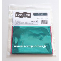 WOW FAB FOIL TEAL