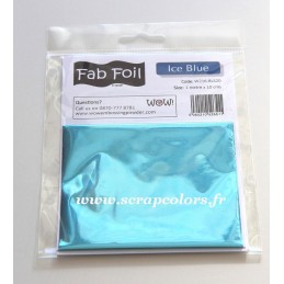 WOW FAB FOIL ICE BLUE