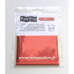 WOW FAB FOIL RED