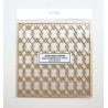 PLAQUE EN CARTON GRILLE JACQUARD