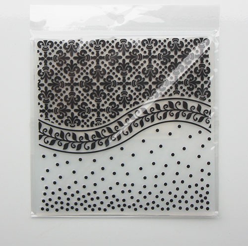 Pochoir 15 x 40 cm - Motifs feuilles - Créalia - Les Pochoirs - Tracer - L'Outillage