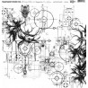 FEUILLE ACETATE STEAMPUNK FLOWERS