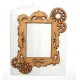 CADRE RECTANGLE STEAMPUNK EN BOIS