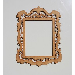 CADRE BAROQUE RECTANGLE PETIT MODELE EN BOIS