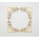 EMBELLISSEMENTS EN CARTON ANGLES VOLUTES X 4