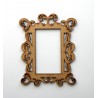 CADRE RECTANGLE FOLIAGES EN BOIS