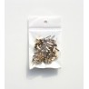 ATTACHES PARISIENNES COLORIS ARGENT ET OR 60 PIECES
