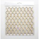 PLAQUE EN CARTON GRILLE FIL DE FER