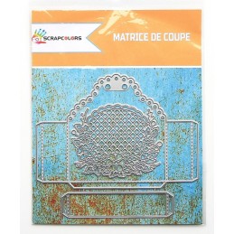 MATRICES DE COUPE PANIER REBORDS A TROUS 3 PIECES