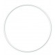 CERCLE BLANC METAL POUR ATTRAPE REVE OU ABAT- JOUR 30 CM 