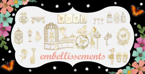 EMBELLISSEMENTS EN CARTON